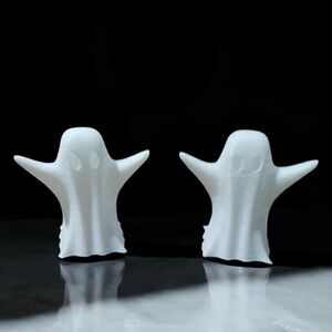 White Ghost Decor Minimalist Accents